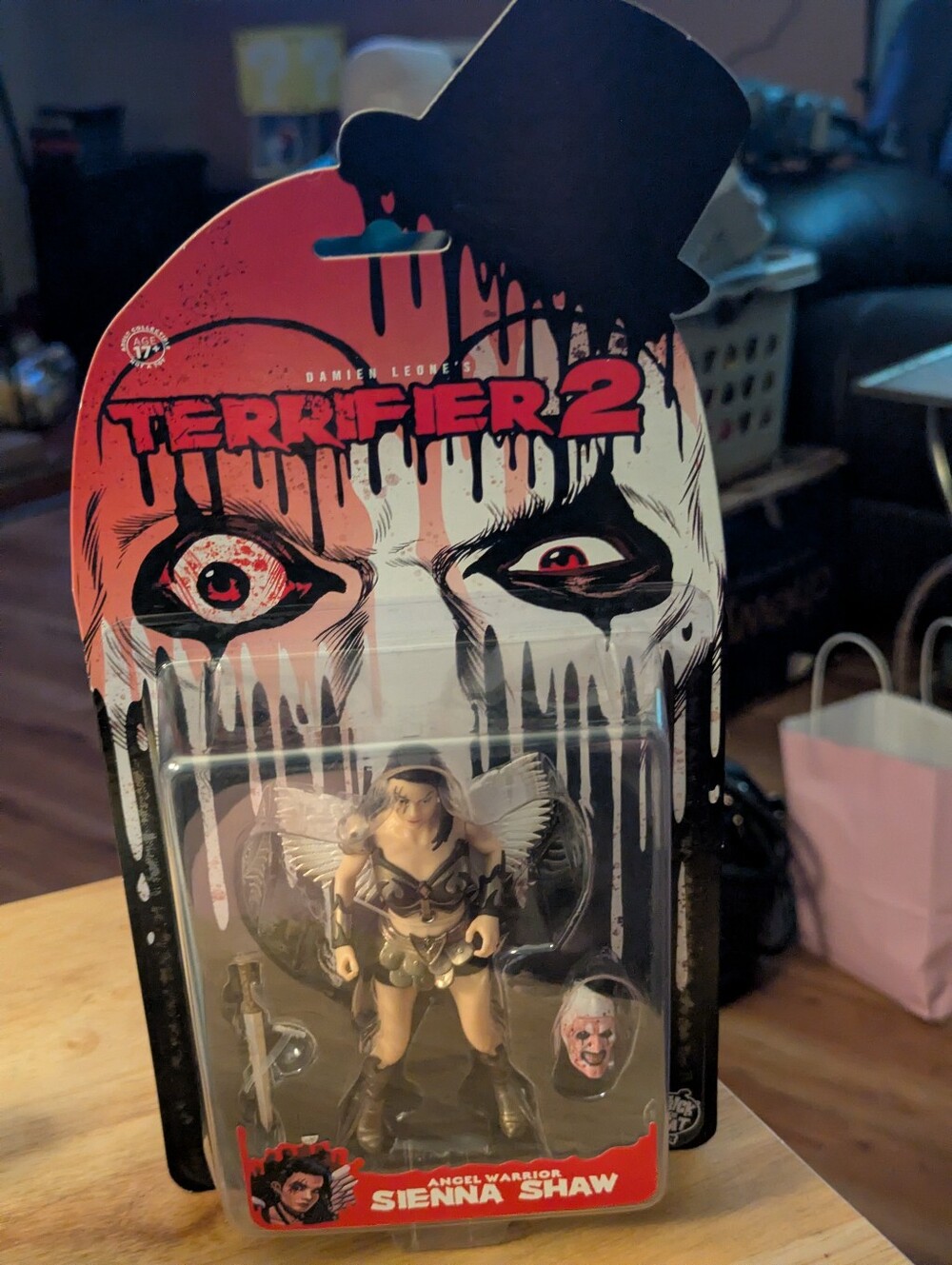 Trick Or Treat Studios Terrifier 2 Sienna Shaw Angel Warrior Action Figure